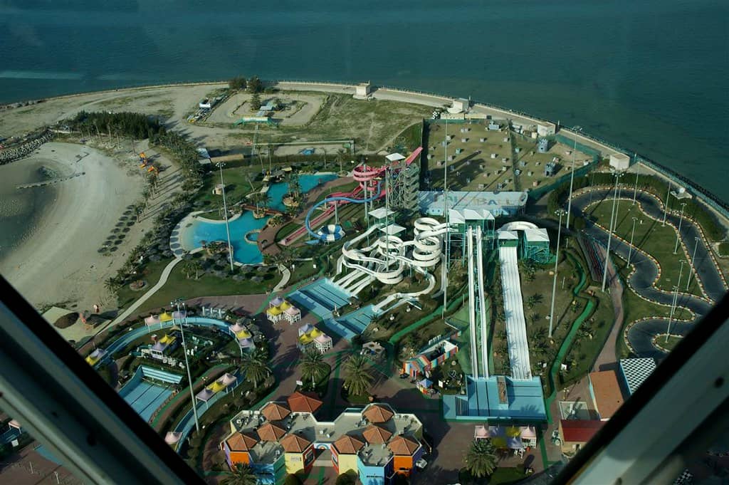 Aqua Park Overhead View