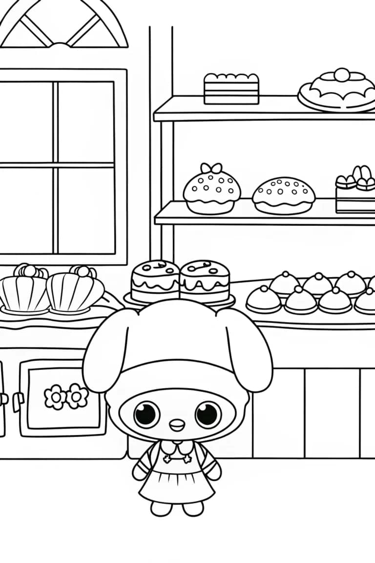 Hello Kitty Island Cafe