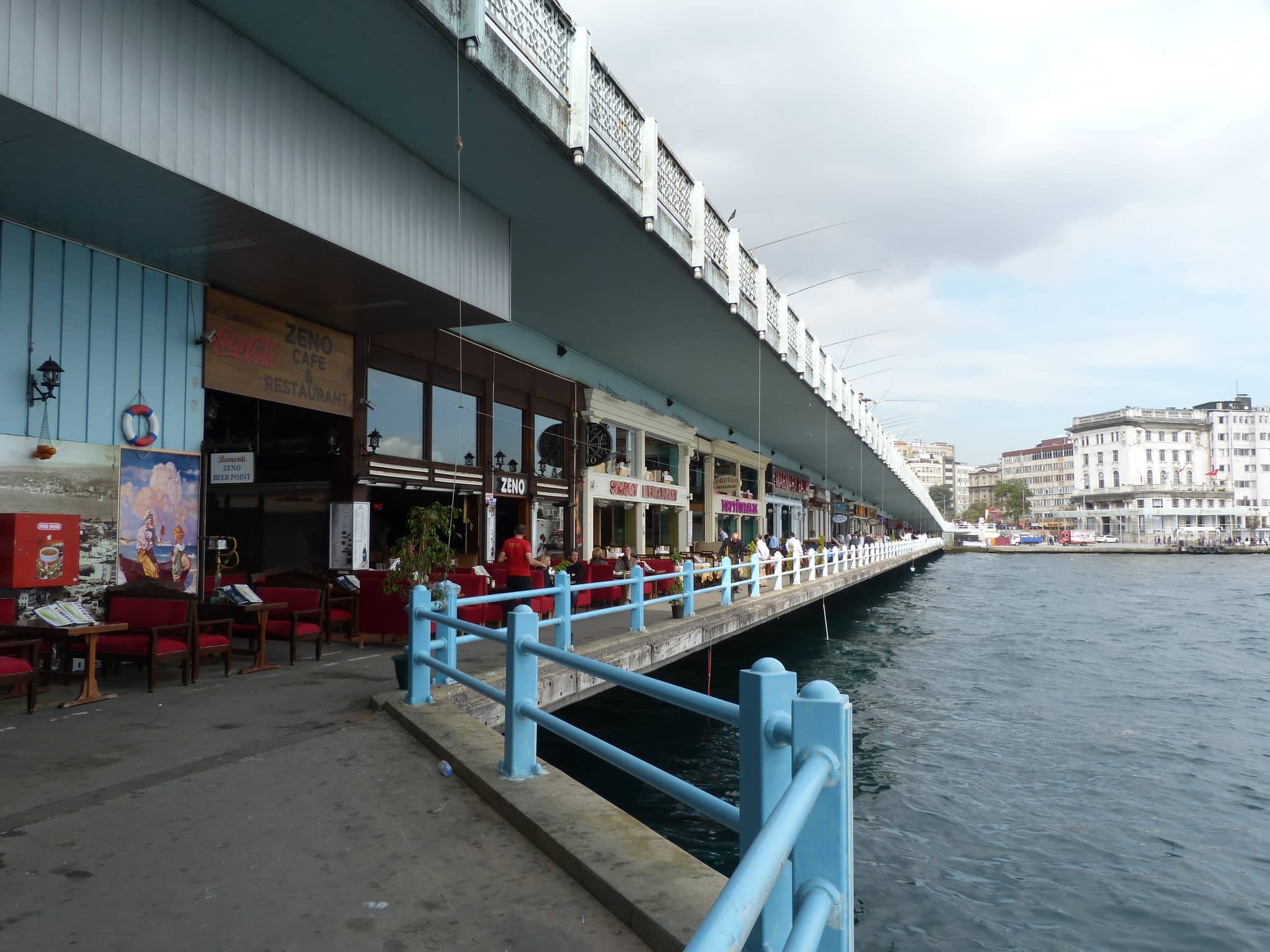 Cafes Below the Bridge