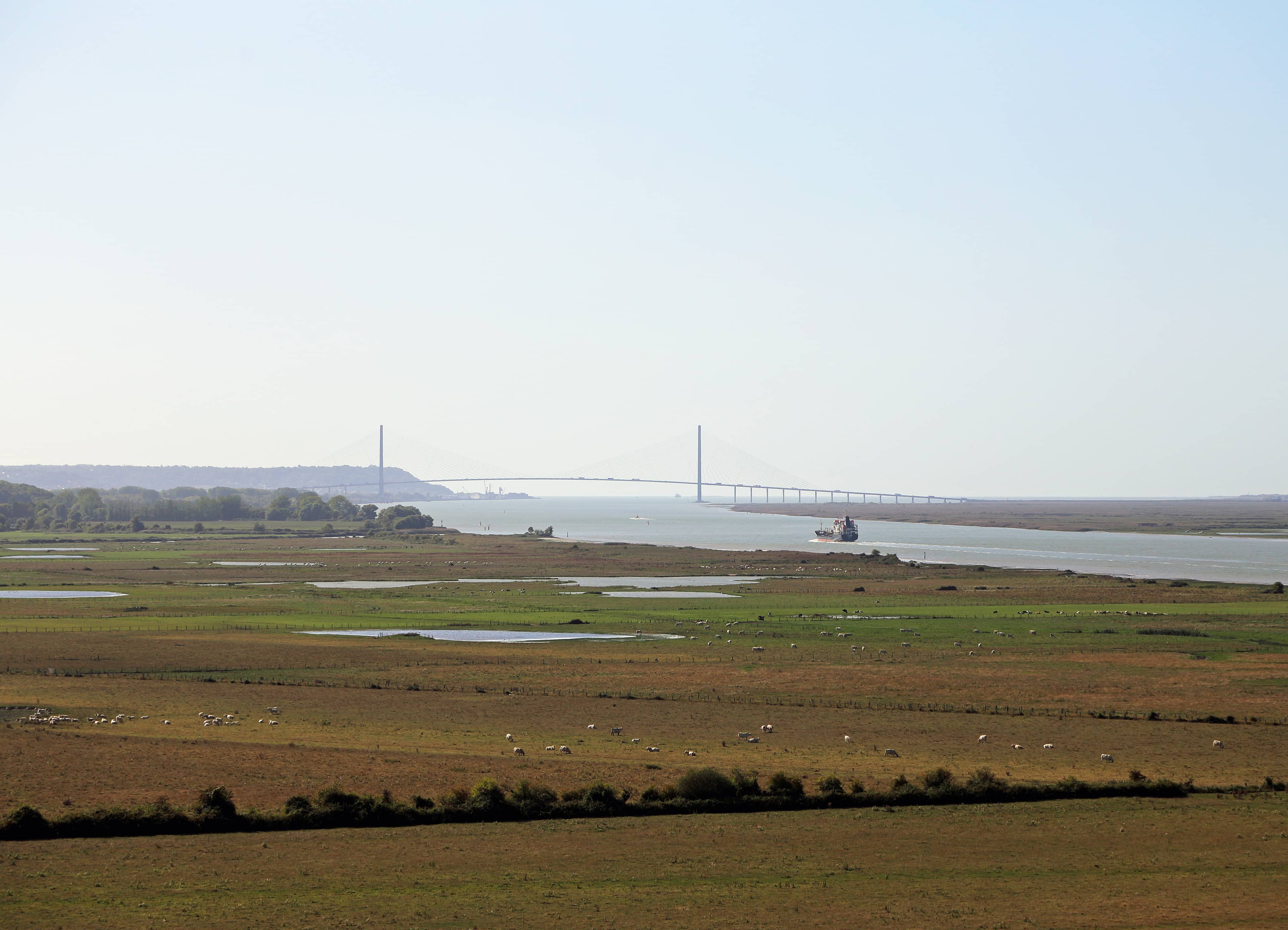 Panoramic Seine Estuary Views