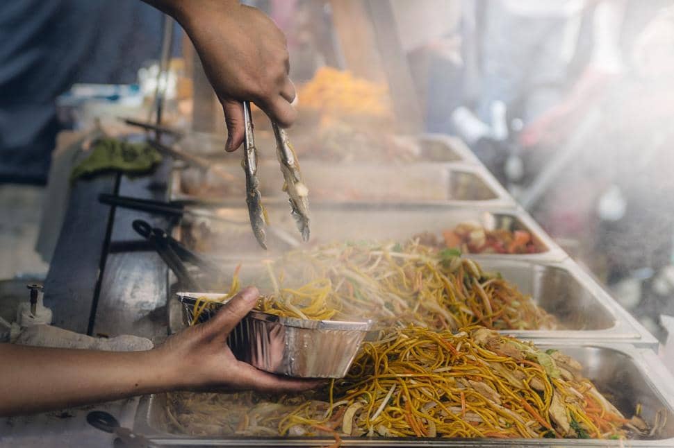 Outdoor Street Food