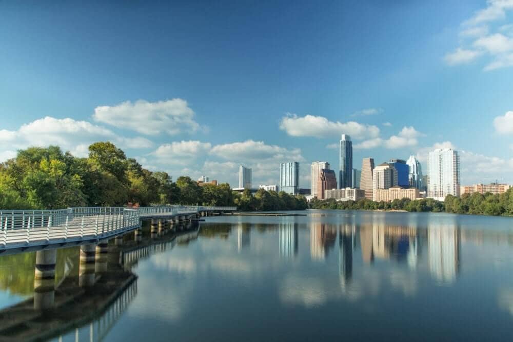 Kayaking on Lady Bird Lake