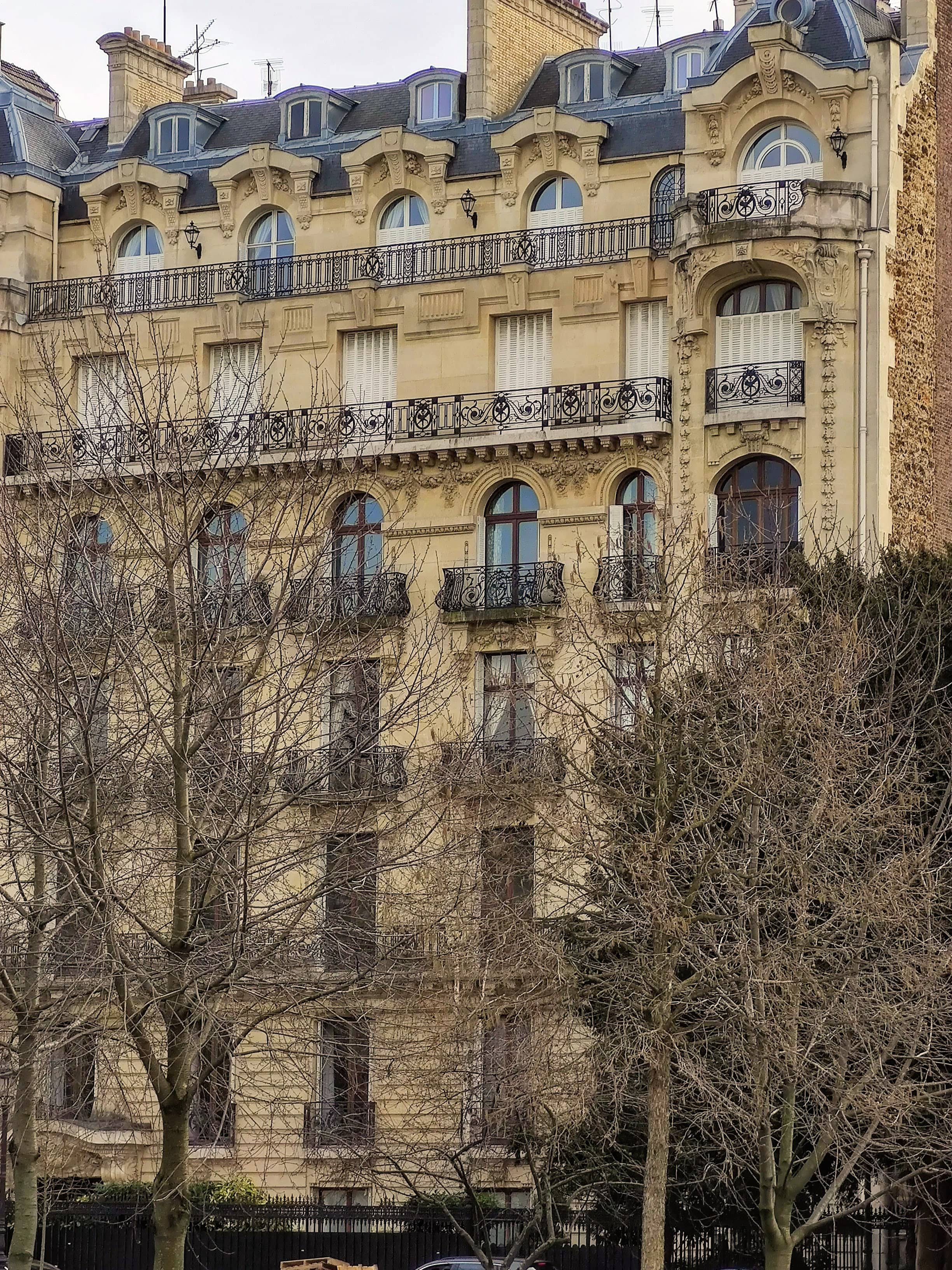 Elegant Haussmannian Architecture