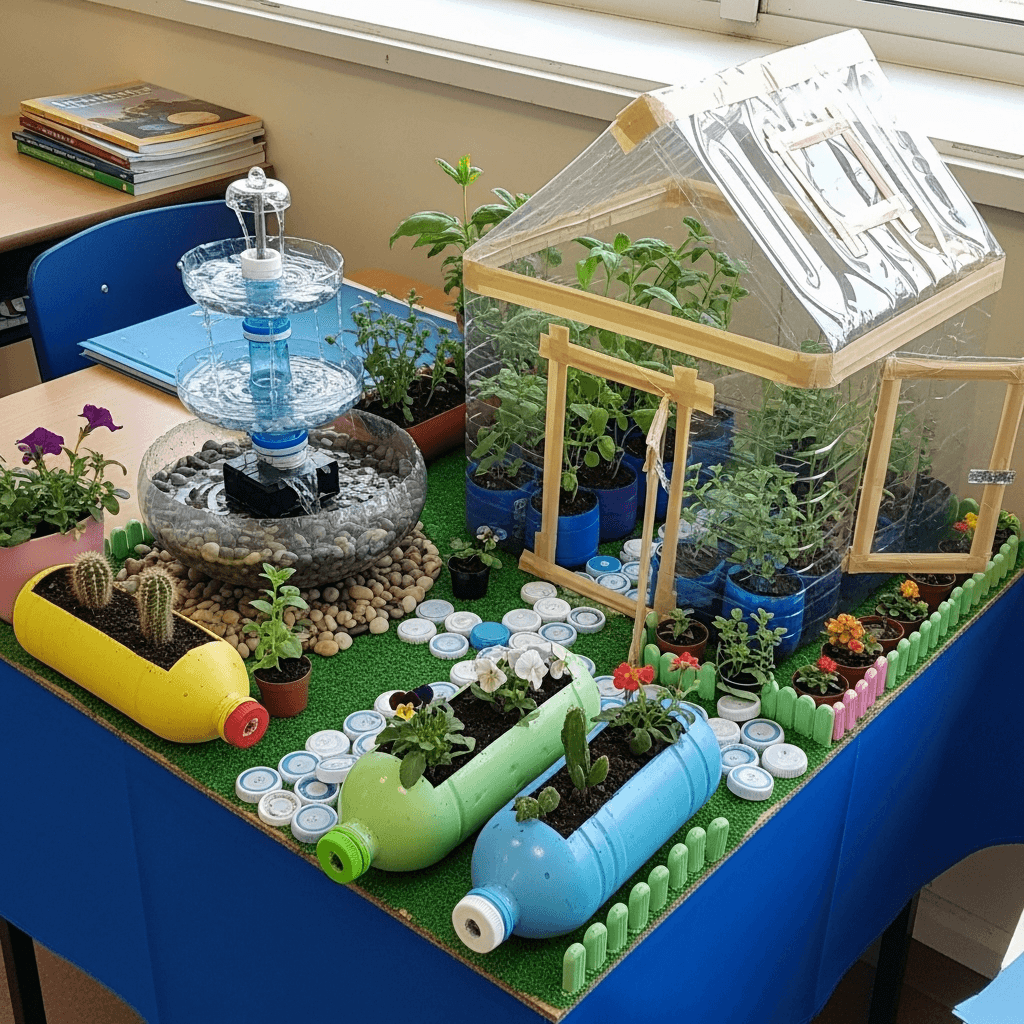 Plastic Bottle Greenhouse