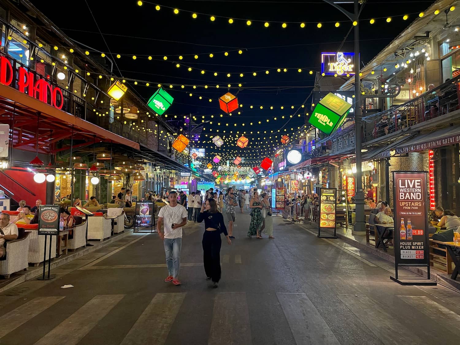 Evening Street Life