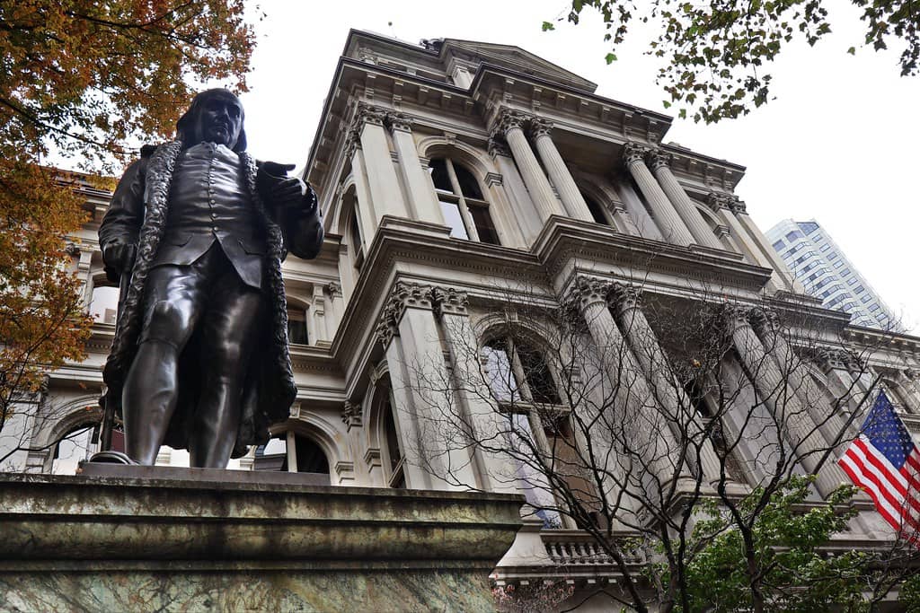 Benjamin Franklin Statue