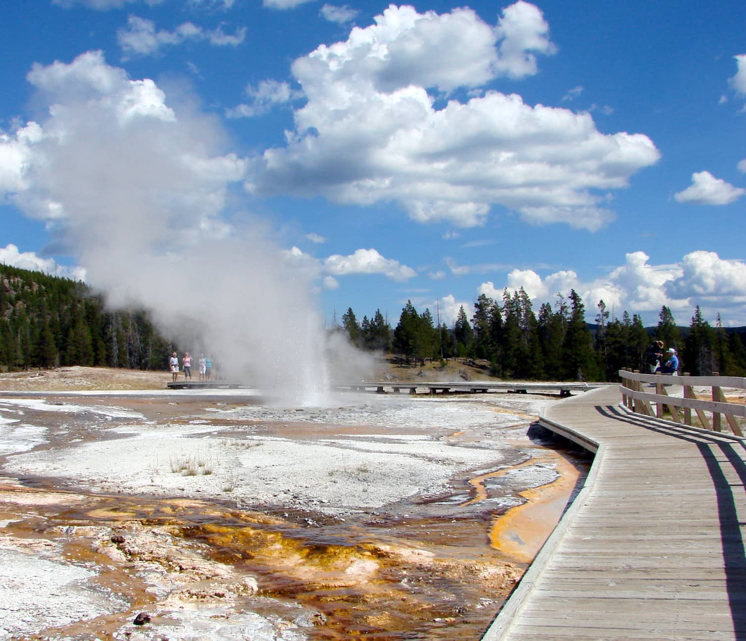 Geyser Basin Boardwalks