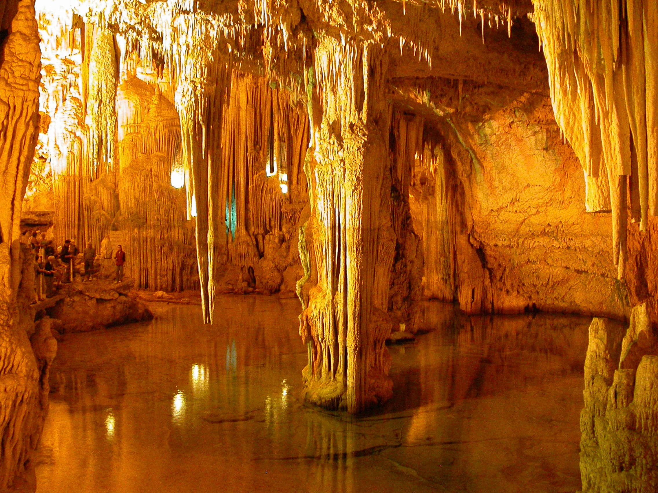 Crystal-Clear Underground Lakes