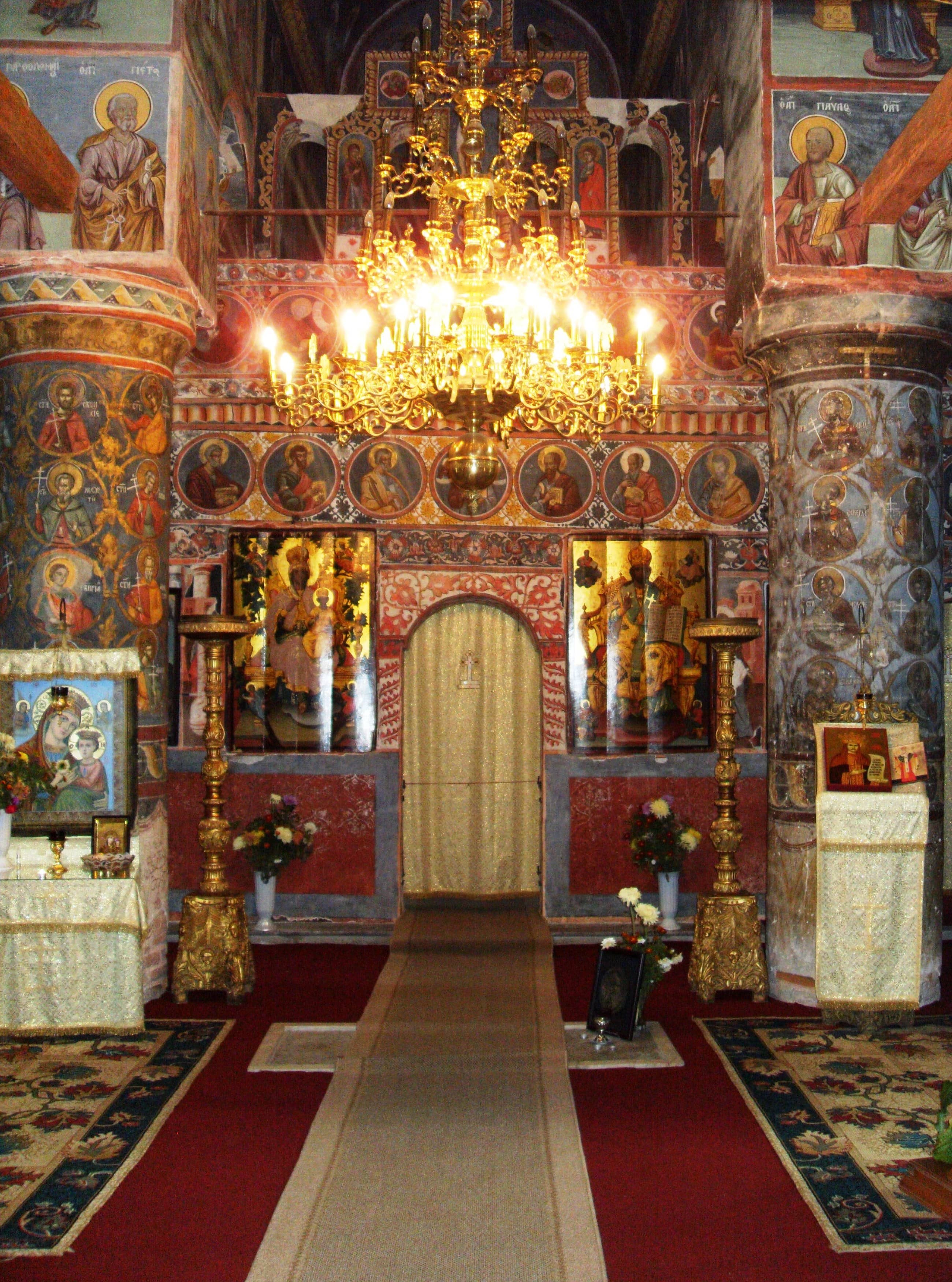 Medieval Church Interior