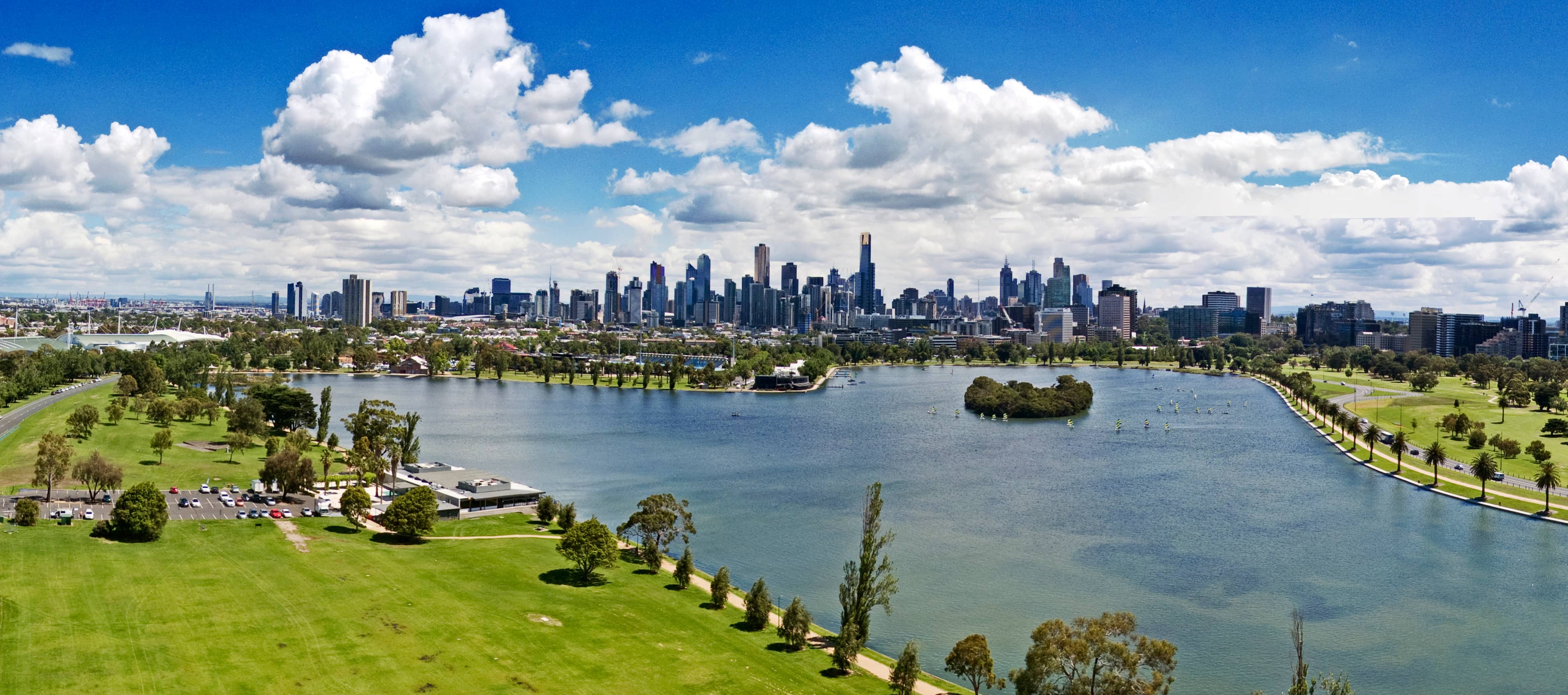 Melbourne Skyline Views