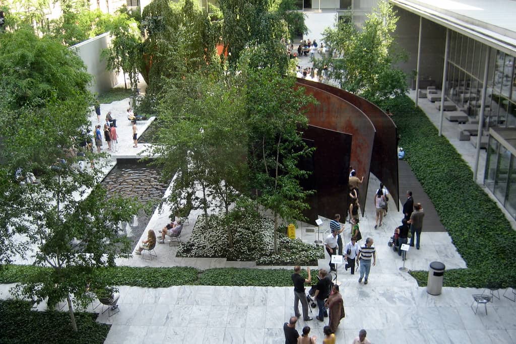 Sculpture Garden Oasis