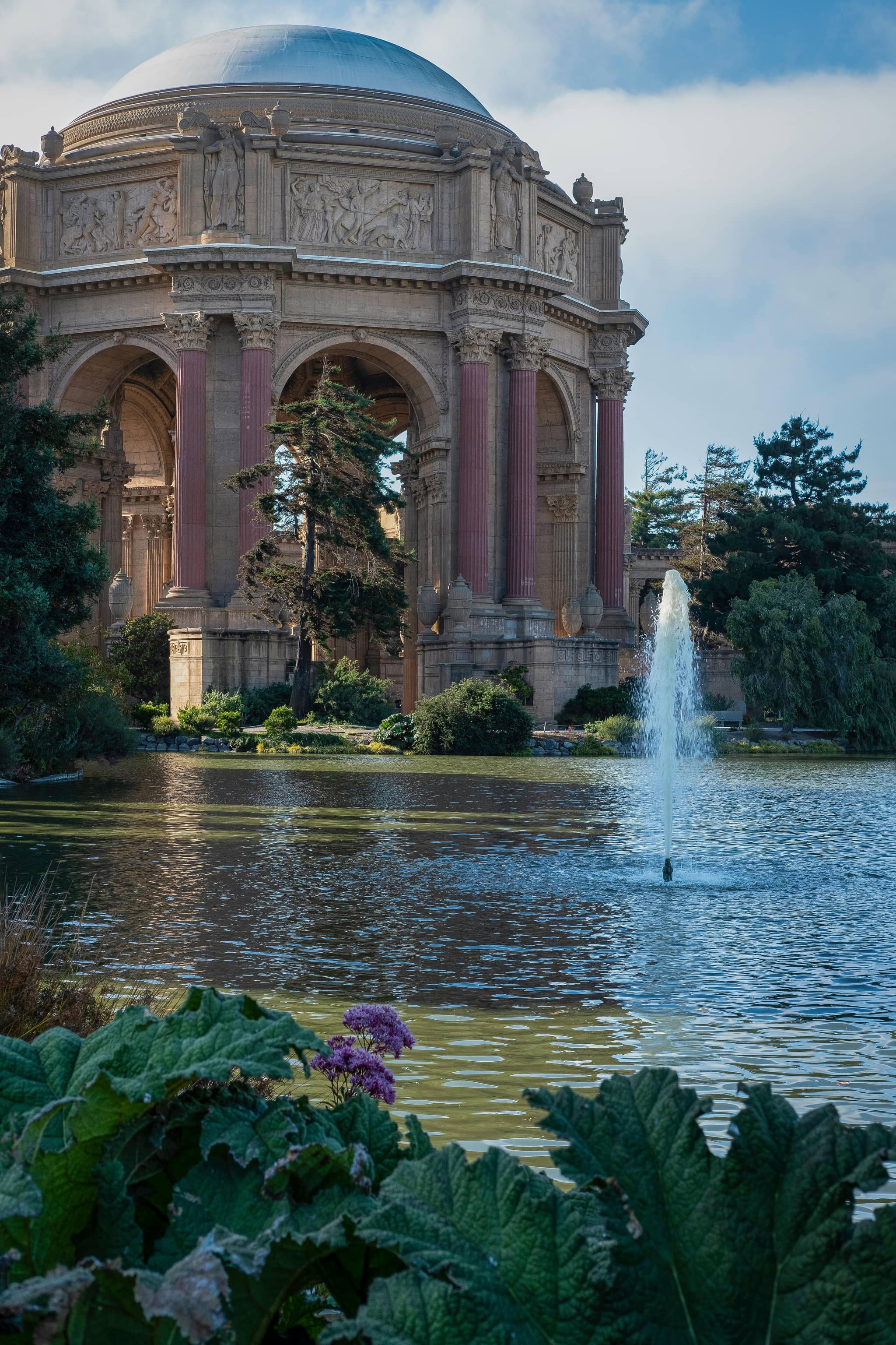 Evening Fountain Displays