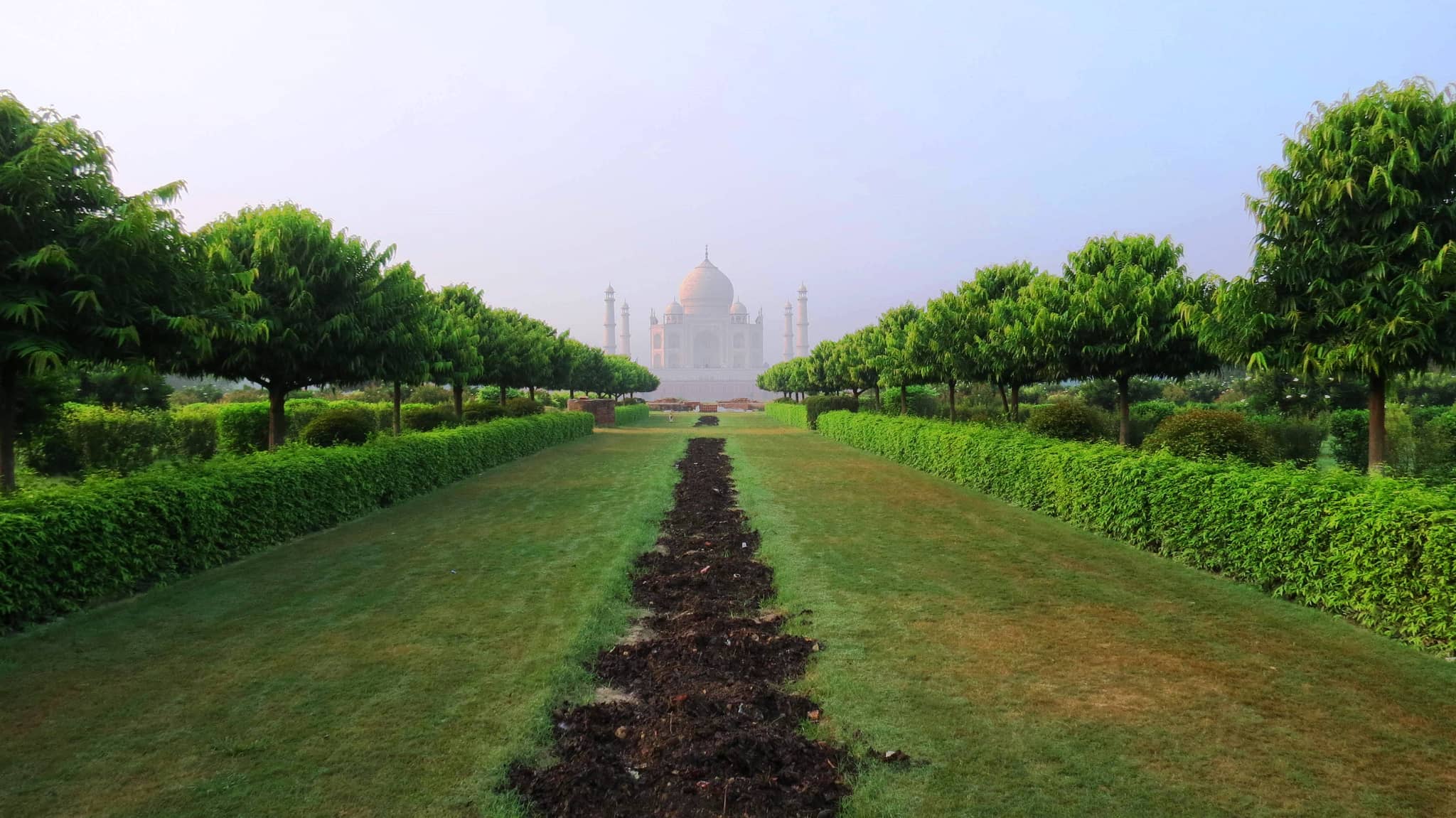 Restored Mughal Gardens