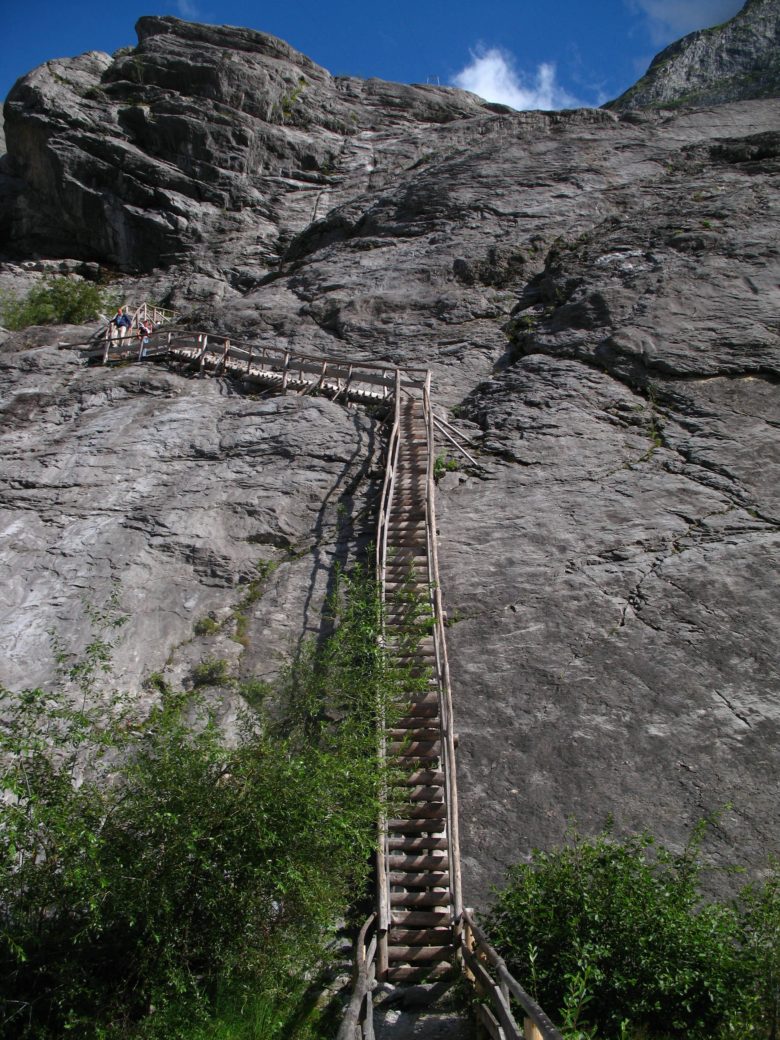 Glacier-Carved Canyon