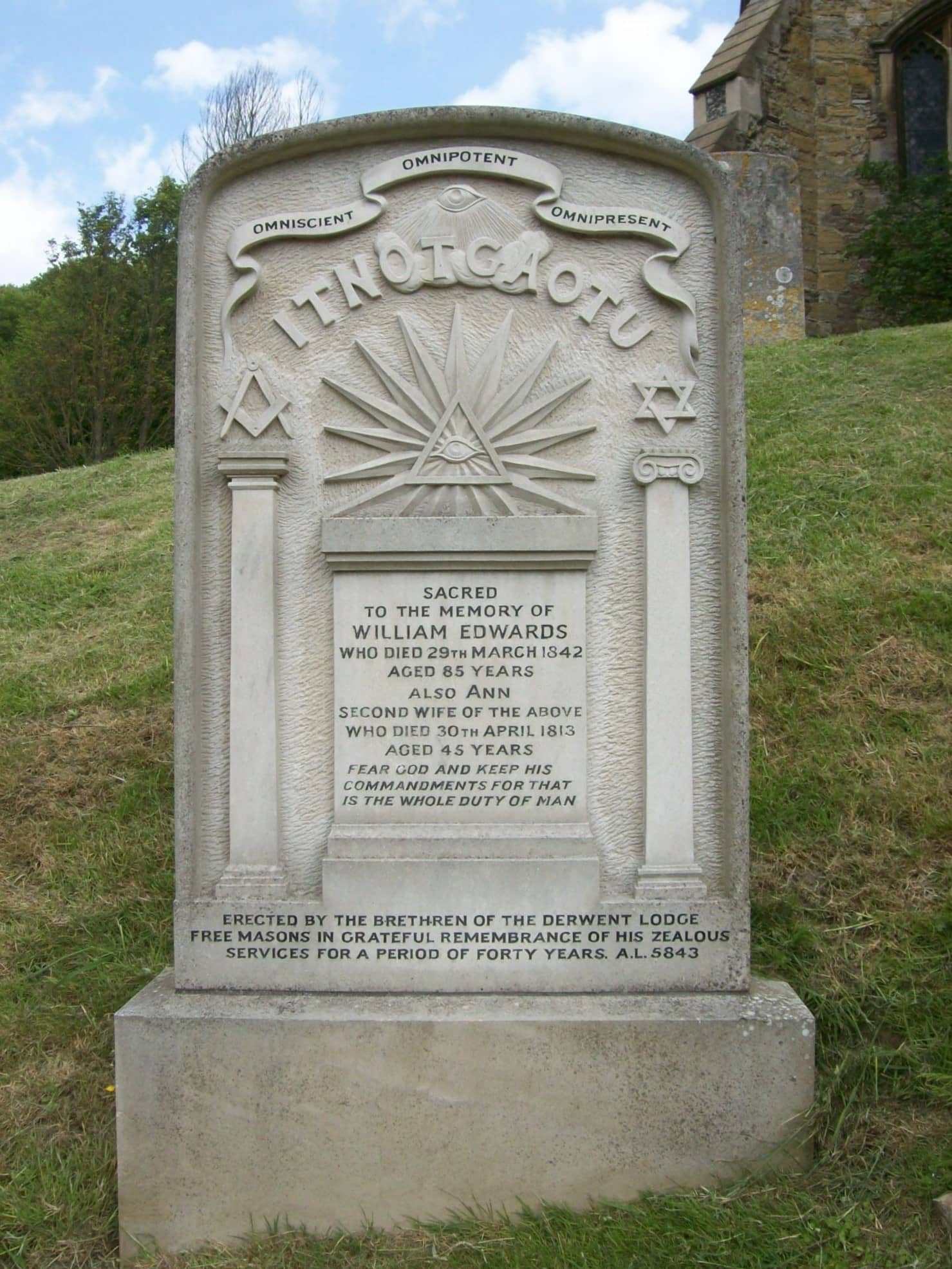 Historical Tombstones and Miniatures