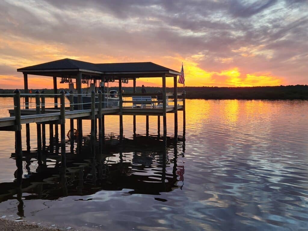 Sunset Paddleboarding