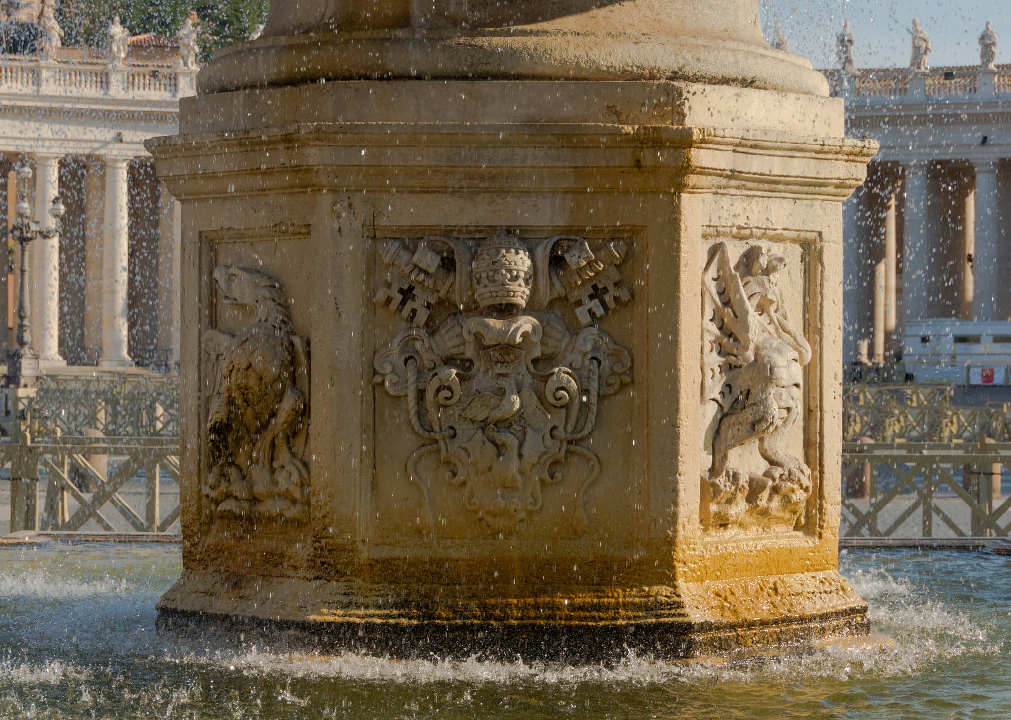 The Fountain of St. Peter's Square