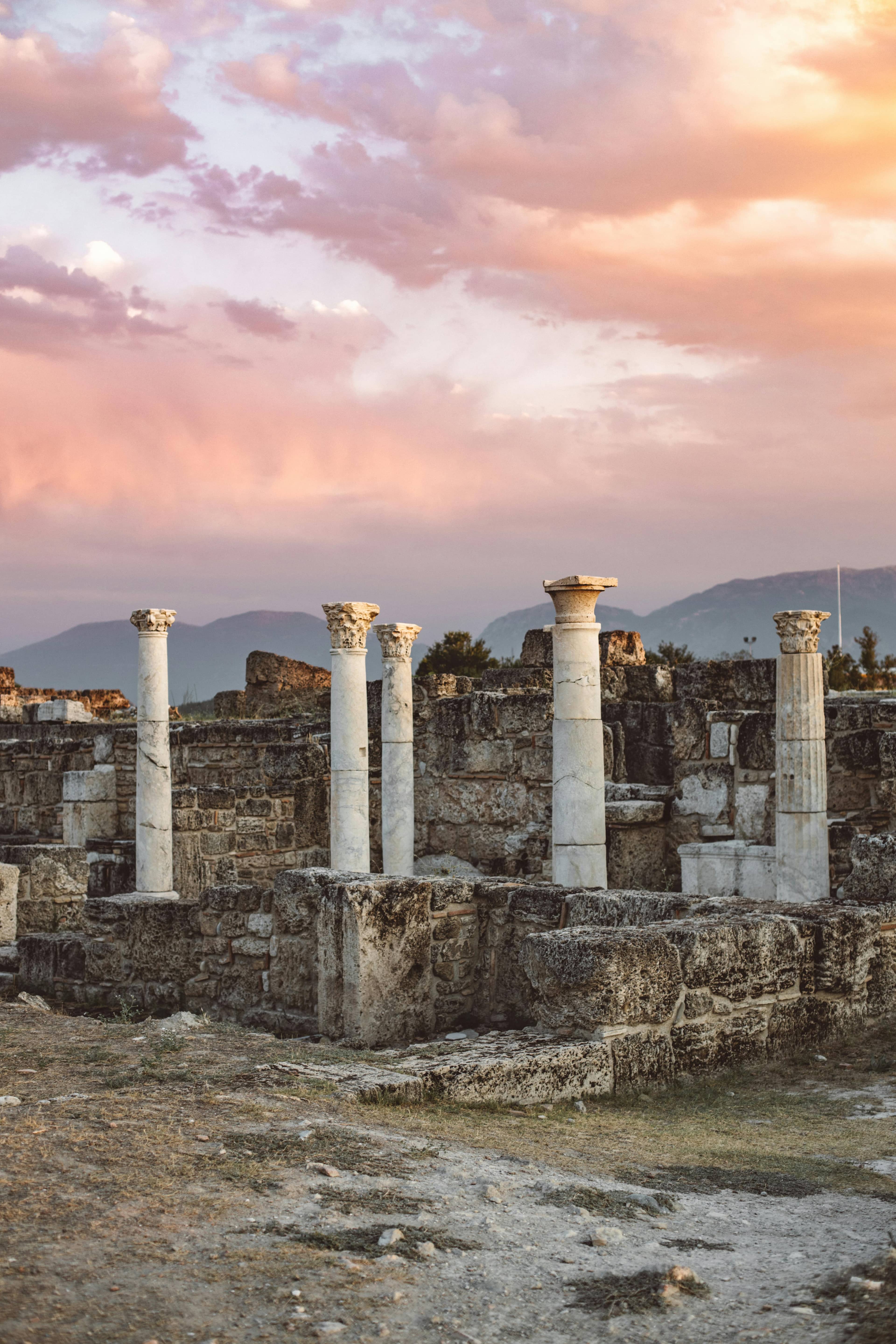 Sunset Views from the Roman Temple