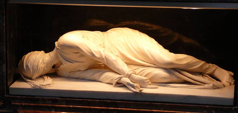 Sculpture of St. Cecilia