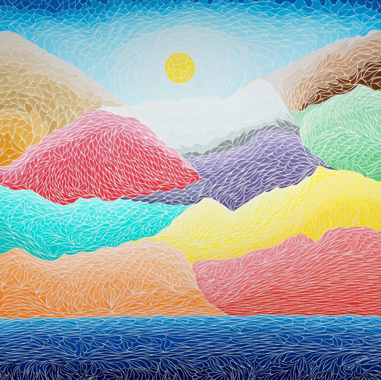 Japanese Silk Paintings