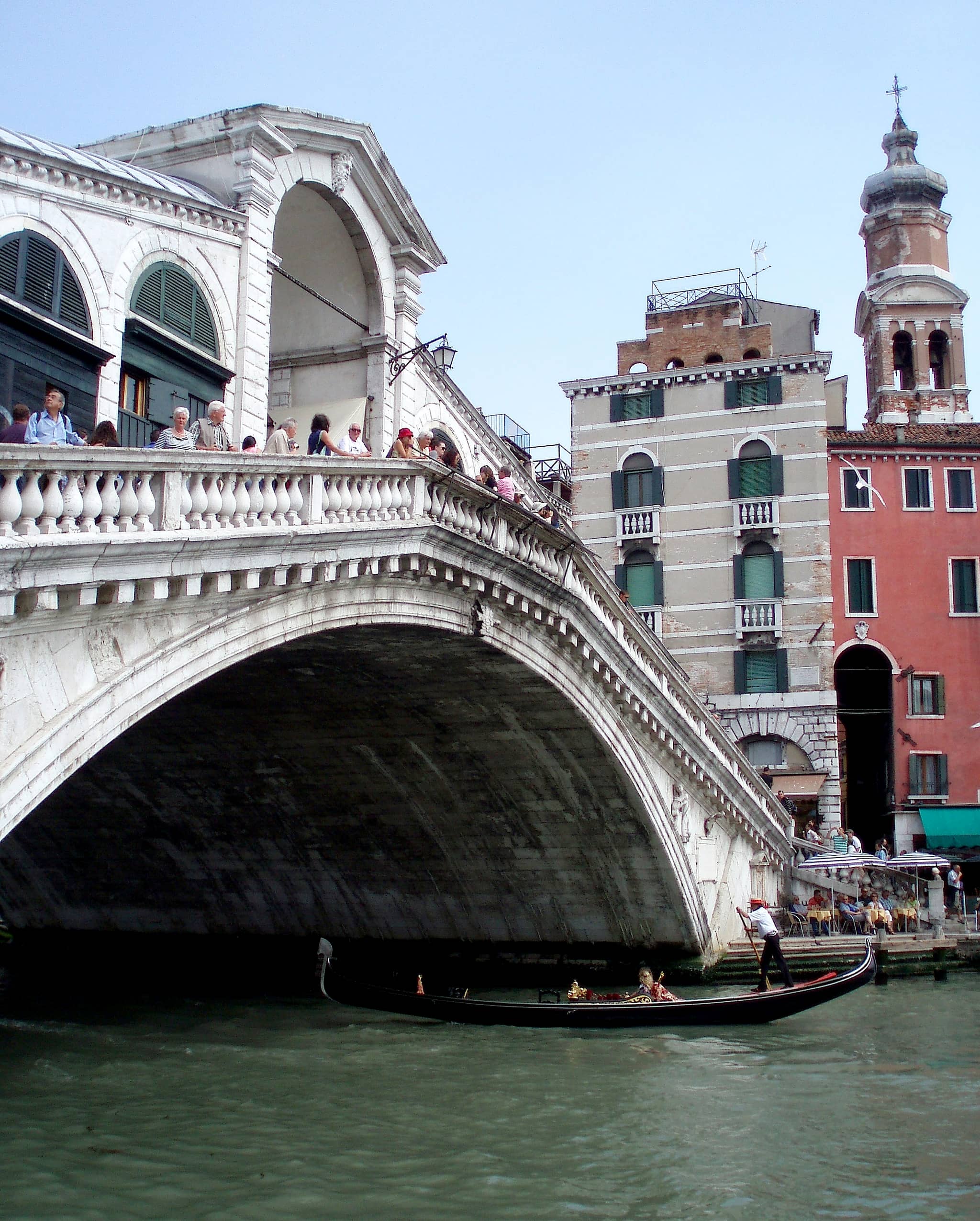 Gondola Ride Under the Arch