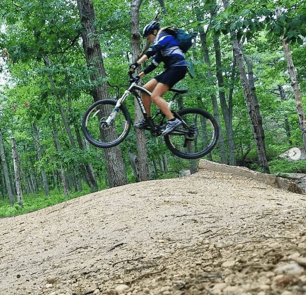 Exciting Blue and Black Trails