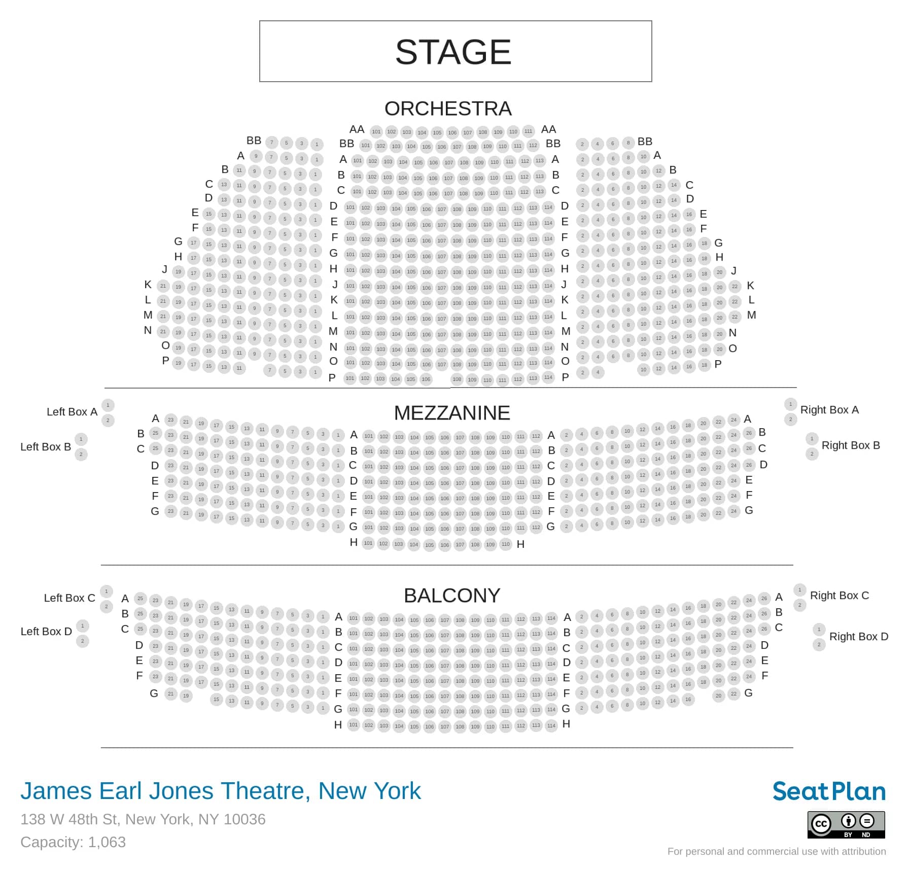 Comfortable Seating & Acoustics