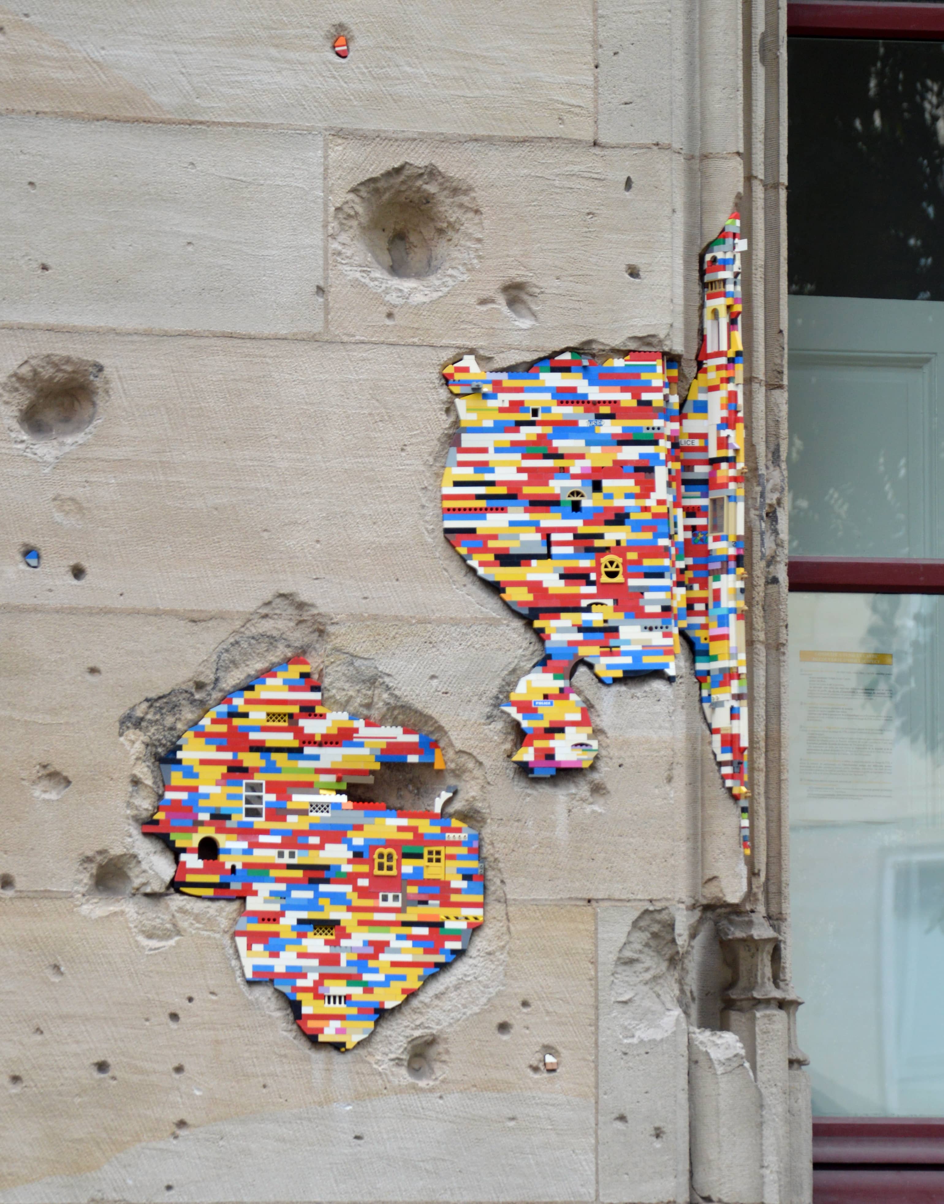 LEGO Facade Art
