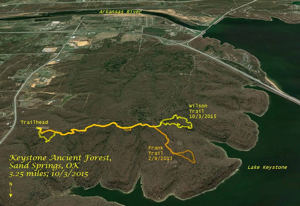 Scenic Views of Arkansas River