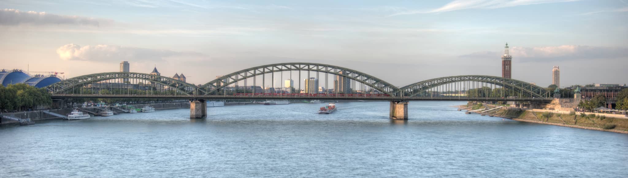 Hohenzollern Bridge Views