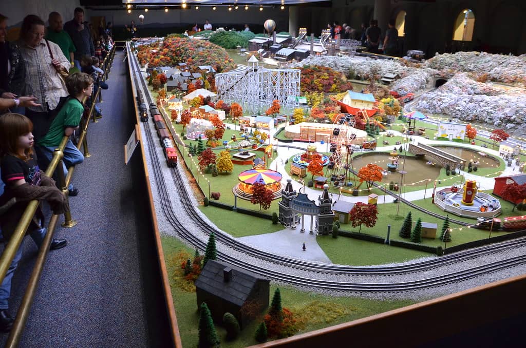Interactive Model Train Displays