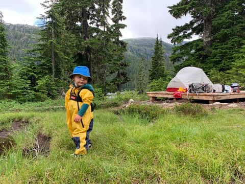 Backcountry Camping at Cheakamus Lake