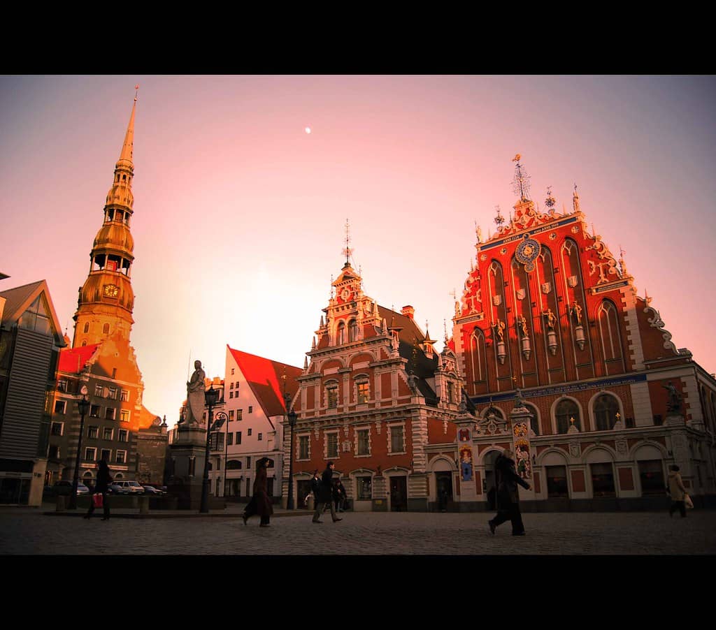 Town Hall Square Atmosphere