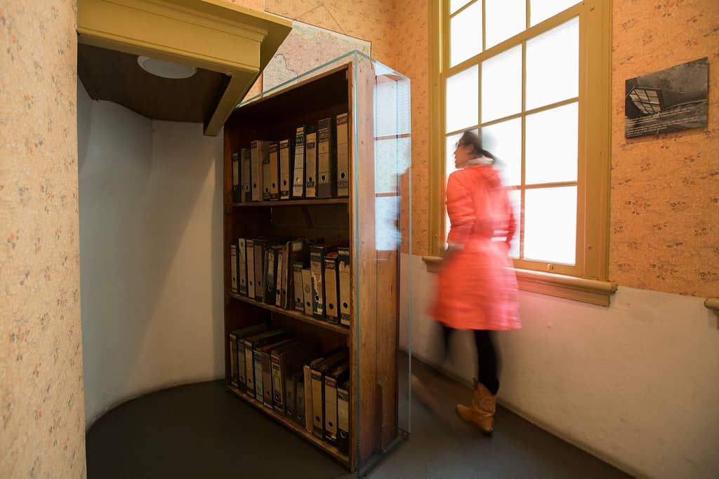 The Bookcase Entrance