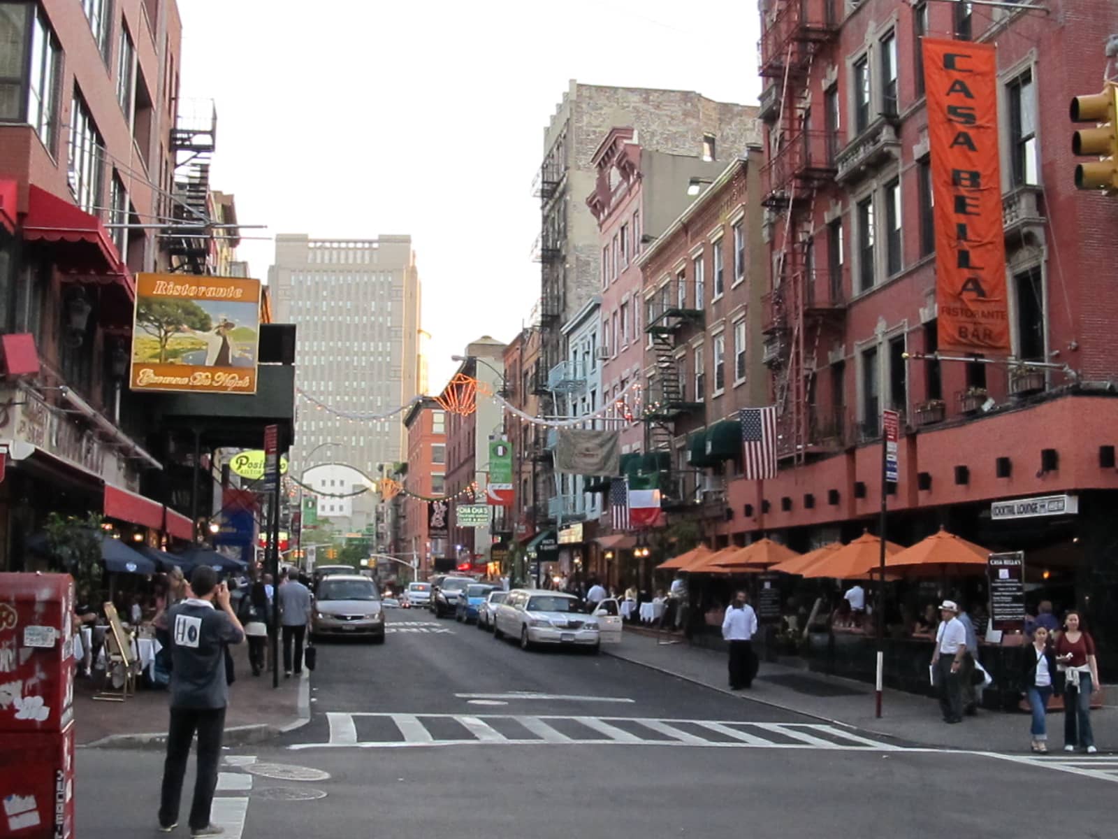 Vibrant Street Atmosphere