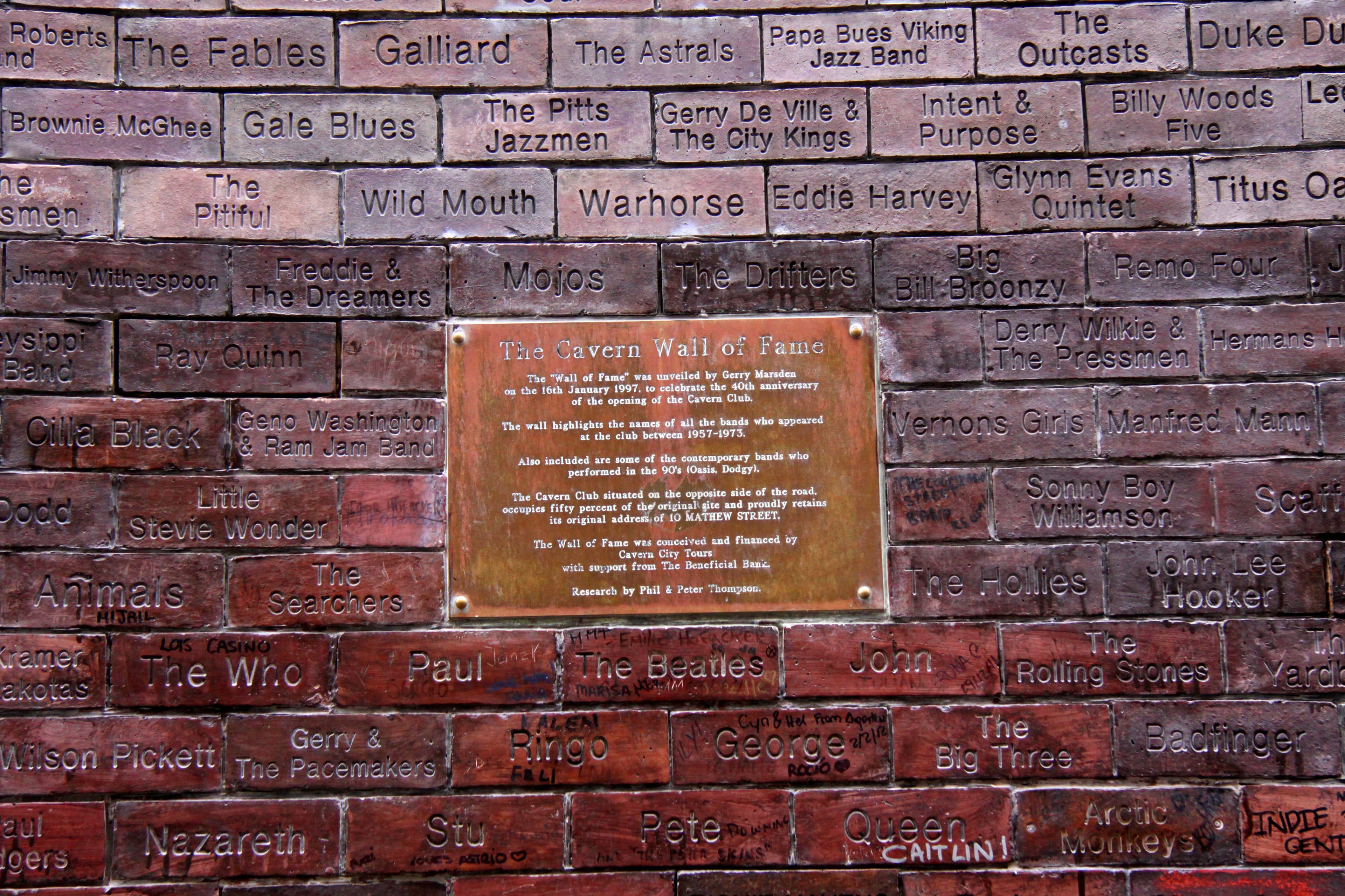 Cavern Wall of Fame