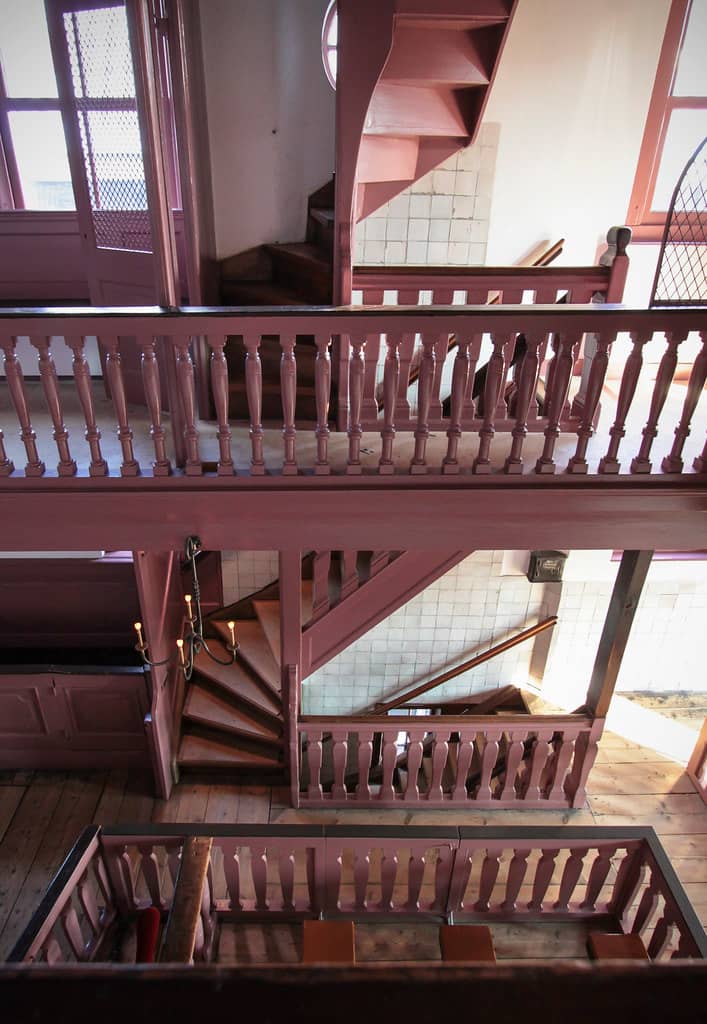 Original Steep Staircase