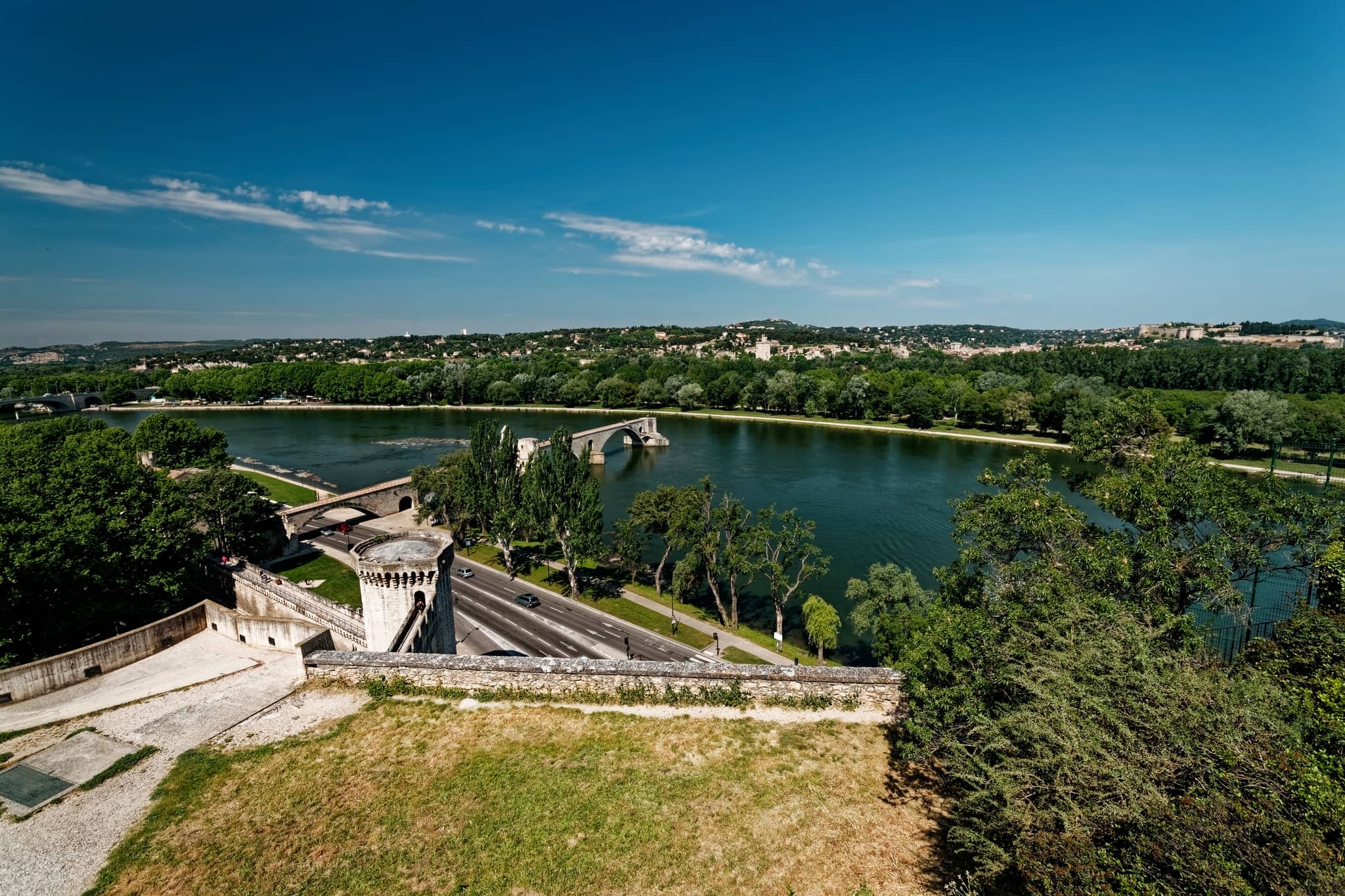 Panoramic River Views