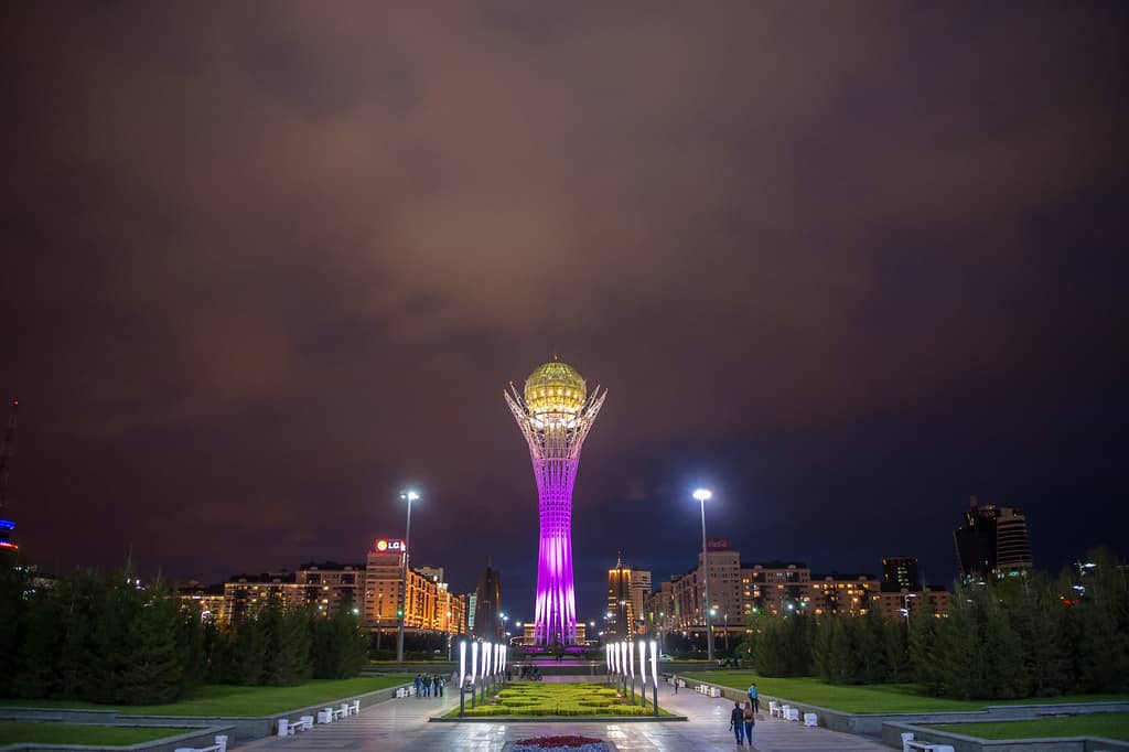 Bayterek Tower Views