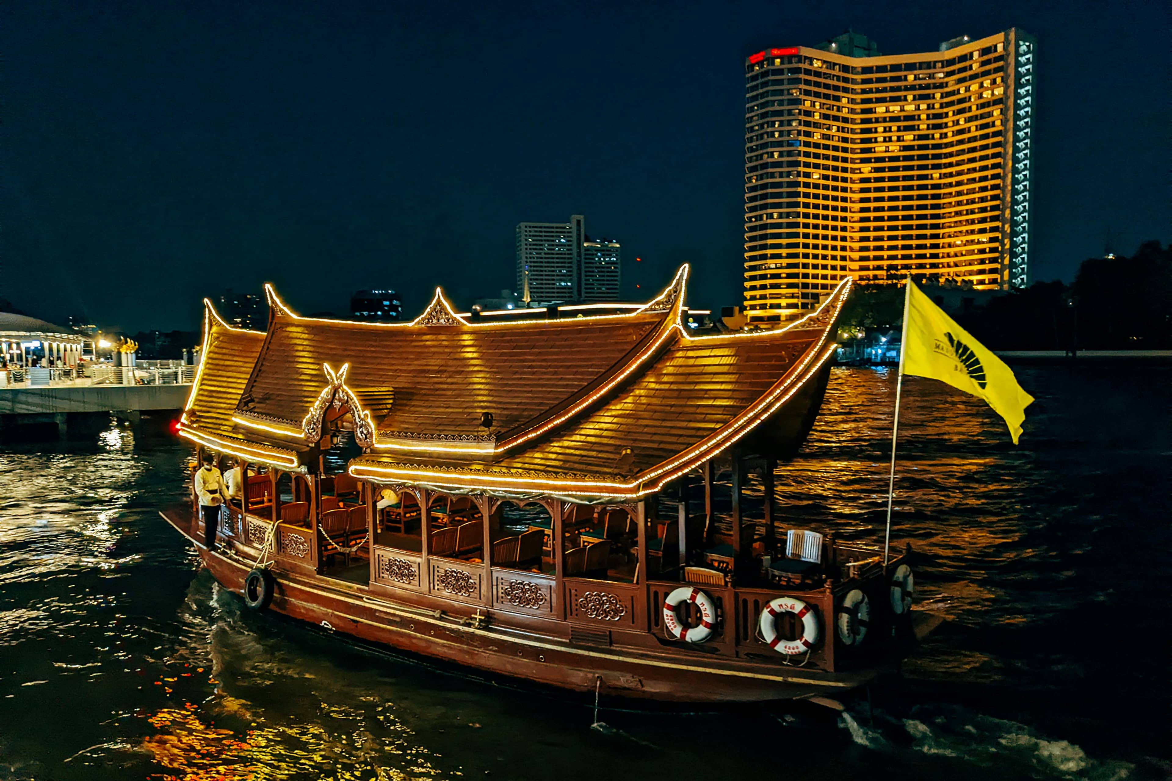 Chao Phraya Riverfront Nightscape