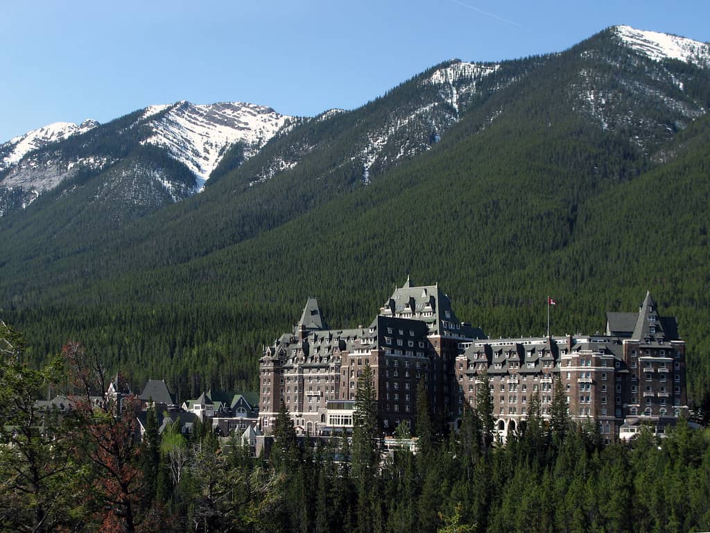 Banff Springs Hotel Vista