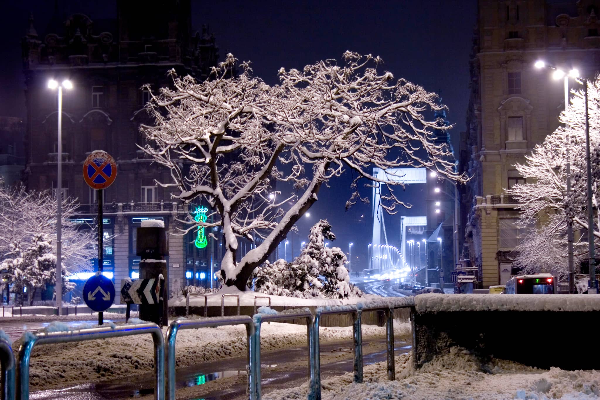 Illuminated Nightscape