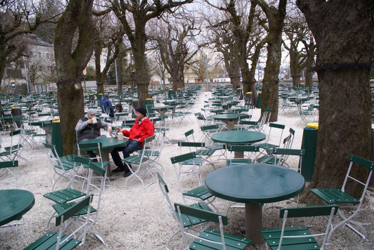 The Beer Garden Atmosphere