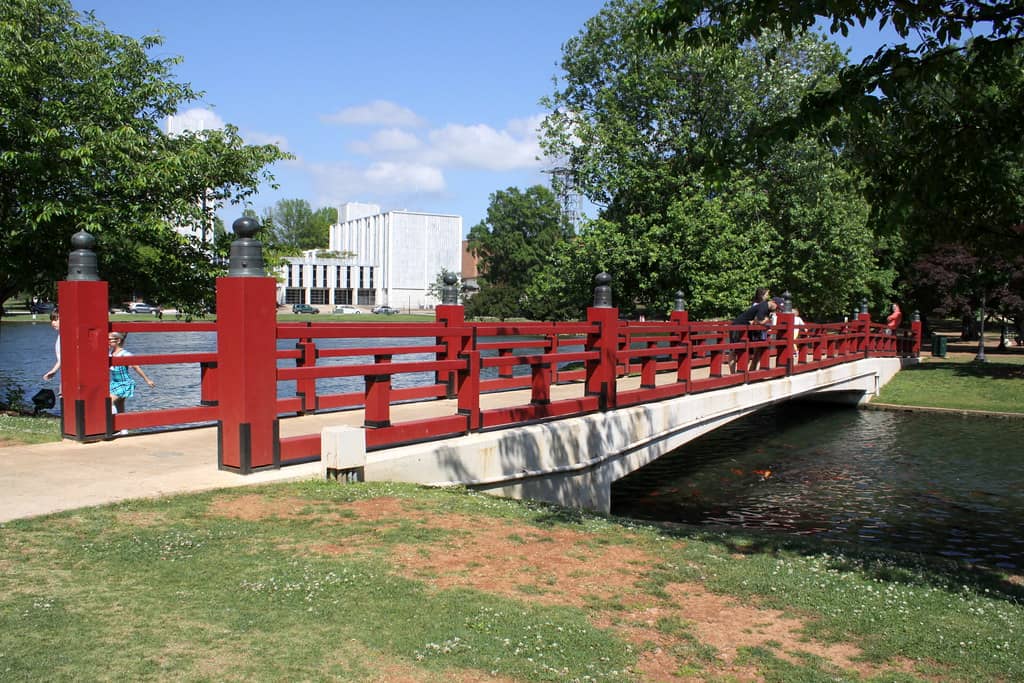 Iconic Red Bridge