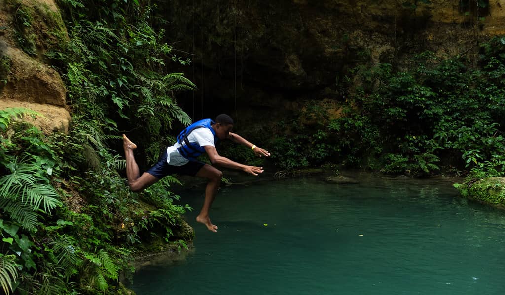 Cliff Jumping Thrills
