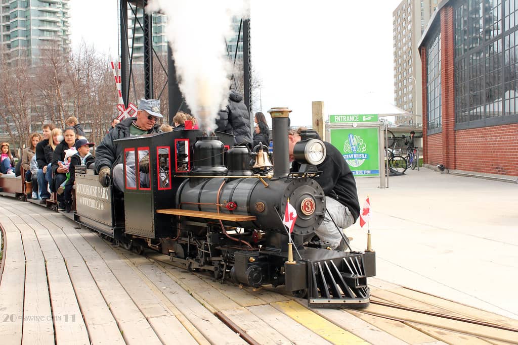 Miniature Steam Train Rides