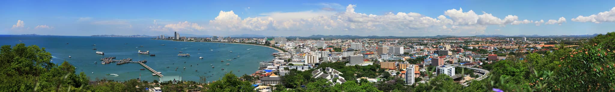 Panoramic Pattaya Bay View