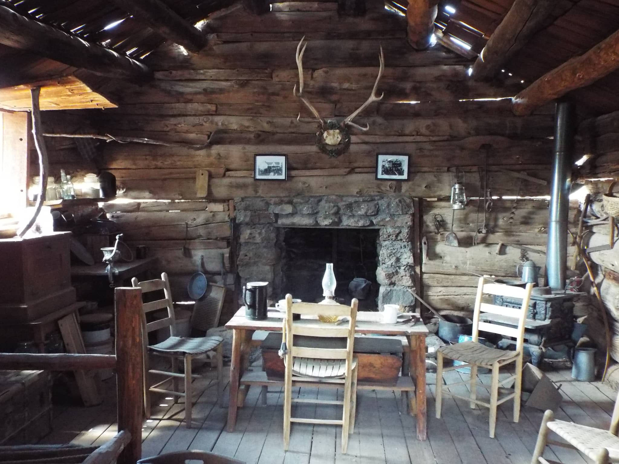 Log Cabin & Old-Time Shops