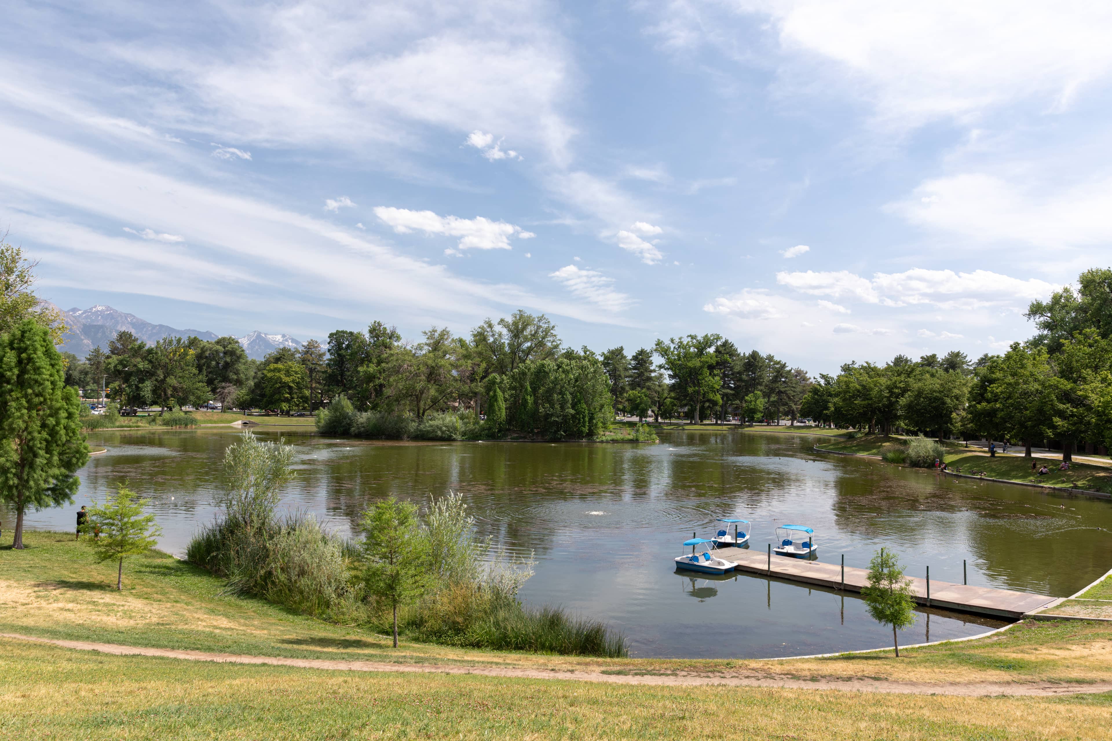 Liberty Park Lake & Paddle Boats (SLC)