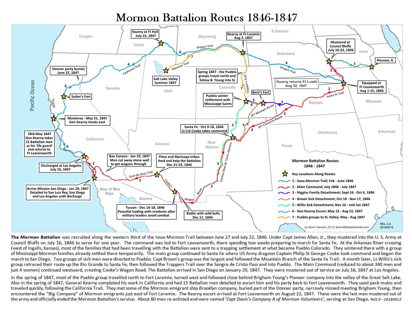 Part of the 7 Bridges Hike